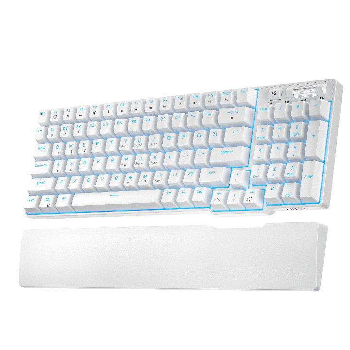 Royal Kludge RK96 – clavier mécanique sans fil 96 % avec repose-poignets