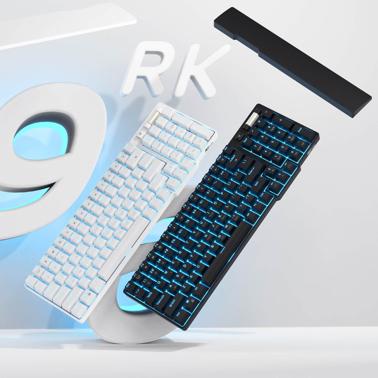 Royal Kludge RK96 – clavier mécanique sans fil 96 % avec repose-poignets