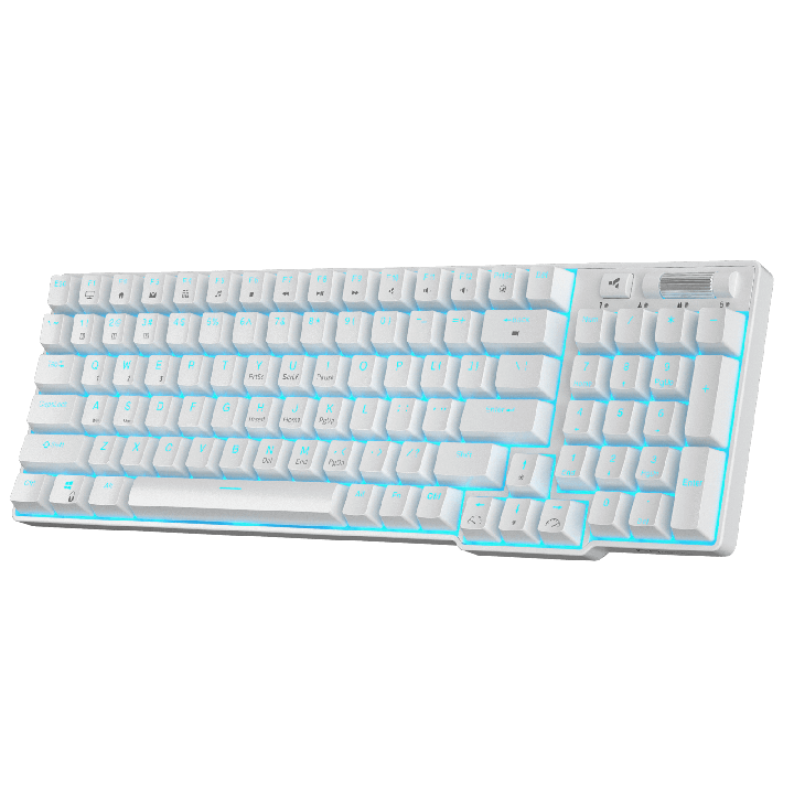 Royal Kludge RK96 – clavier mécanique sans fil 96 % avec repose-poignets