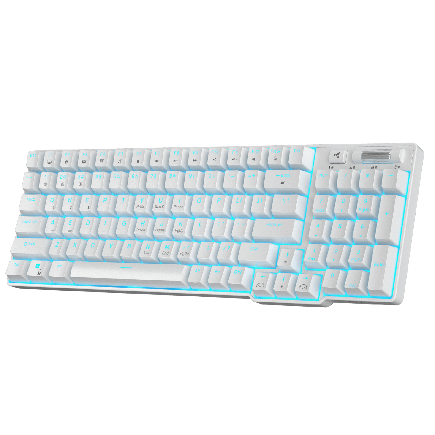 Royal Kludge RK96 – clavier mécanique sans fil 96 % avec repose-poignets