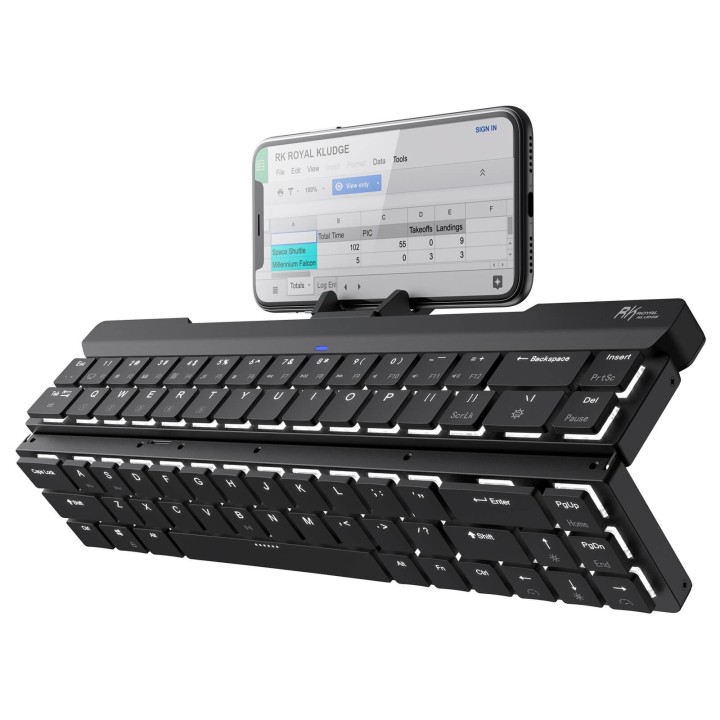 Royal Kludge RK925 – Clavier mécanique pliable sans fil 65 % low profile