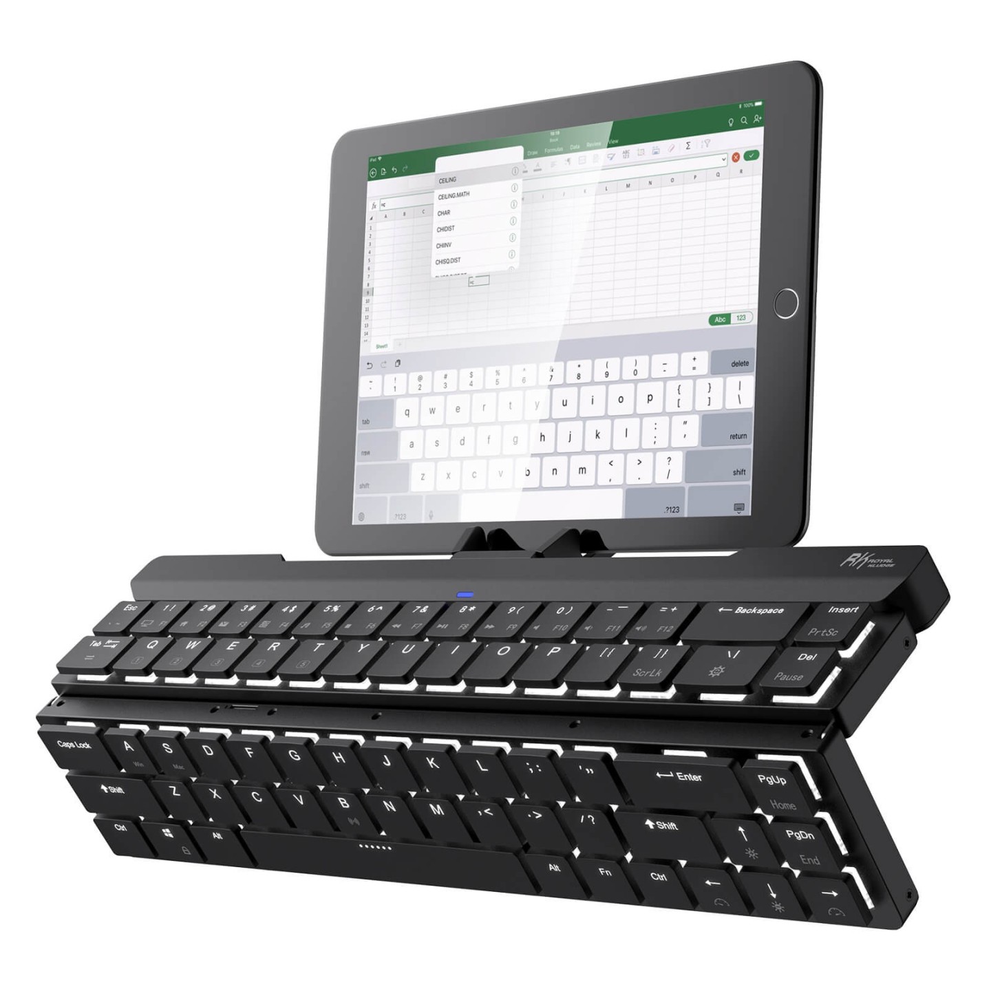 Royal Kludge RK925 – Clavier mécanique pliable sans fil 65 % low profile