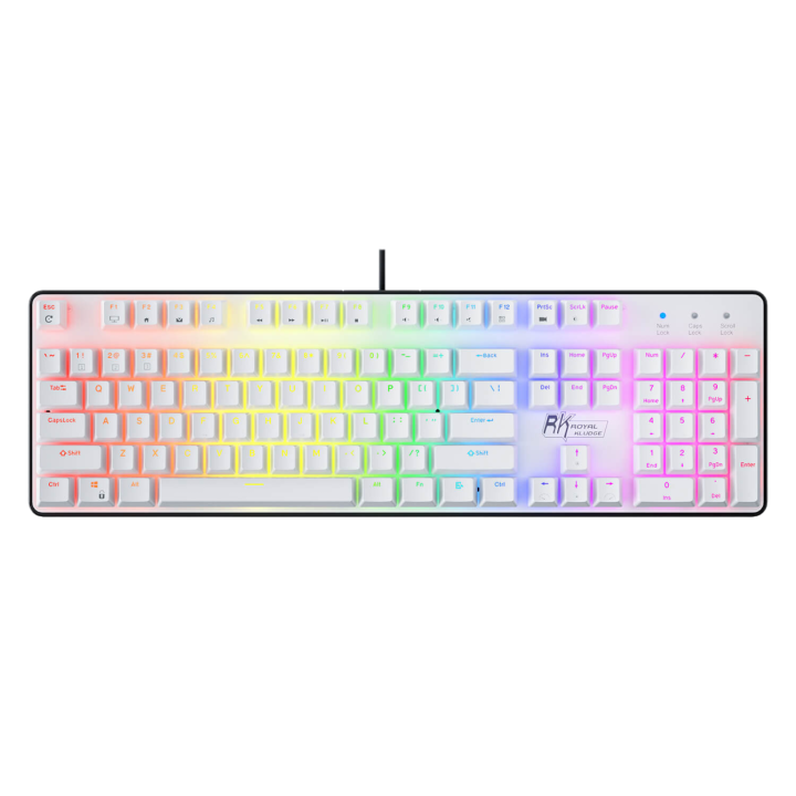 Royal Kludge RK920 – Clavier mécanique full size filaire, rétroéclairage RGB