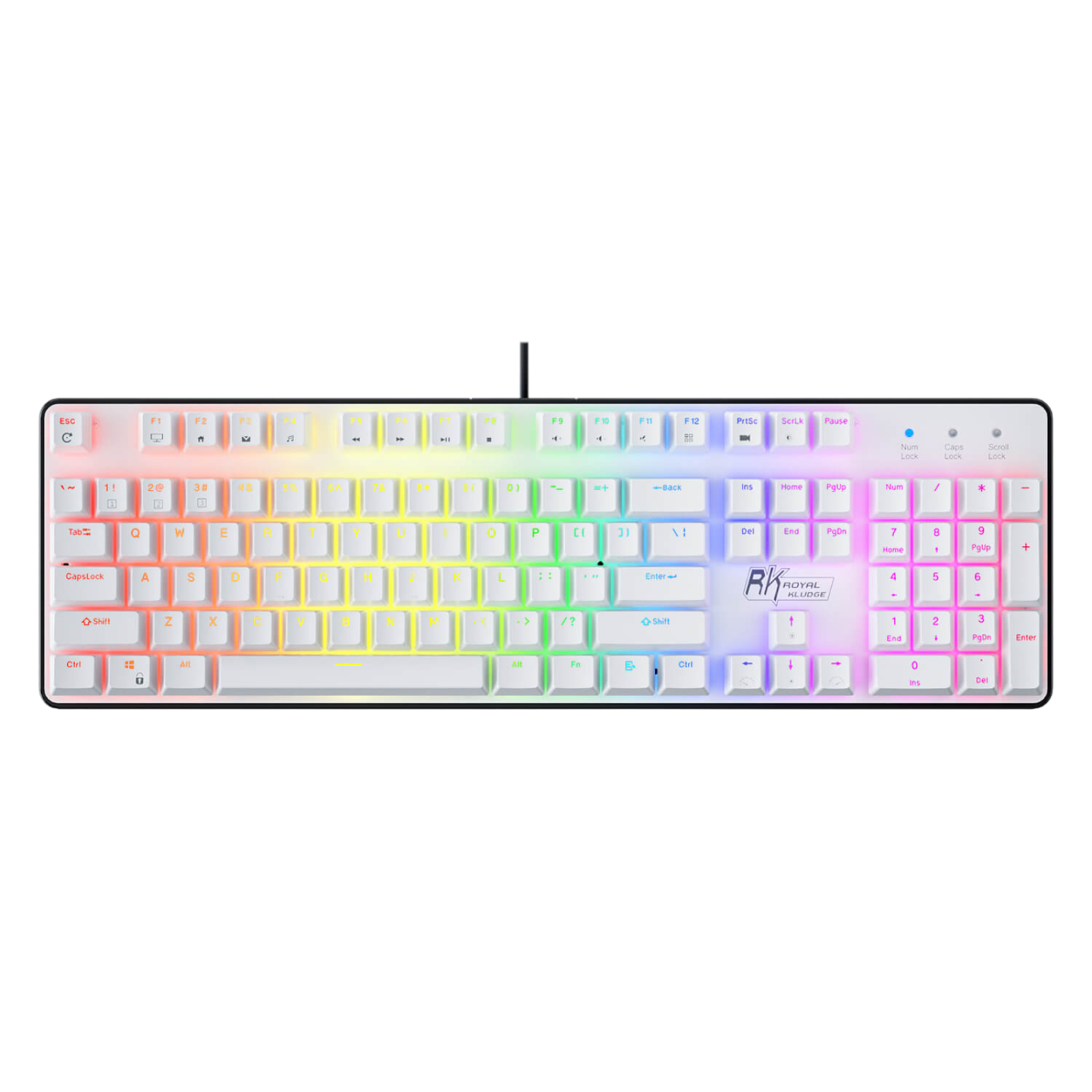 Royal Kludge RK920 – Clavier mécanique full size filaire, rétroéclairage RGB