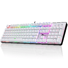 Royal Kludge RK920 – Clavier mécanique full size filaire, rétroéclairage RGB