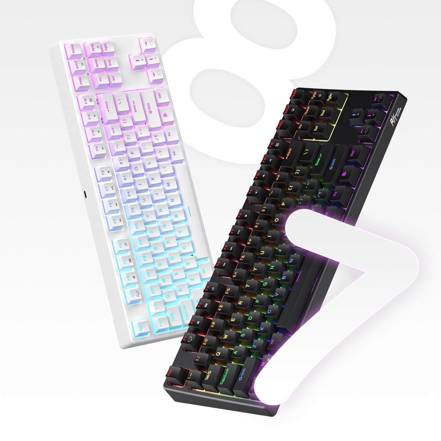 Royal Kludge RK87 (Sink87G) – Clavier mécanique sans fil TKL