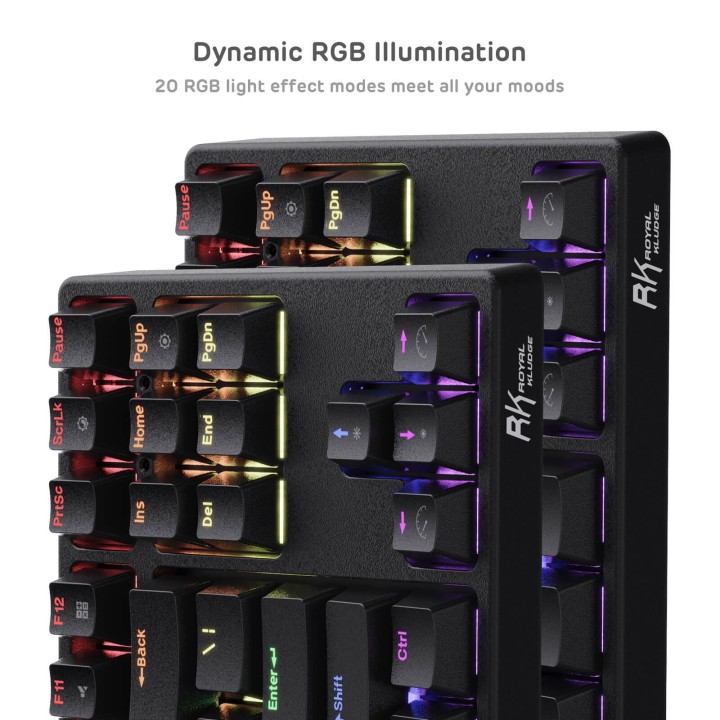 Royal Kludge RK87 (Sink87G) – Clavier mécanique sans fil TKL