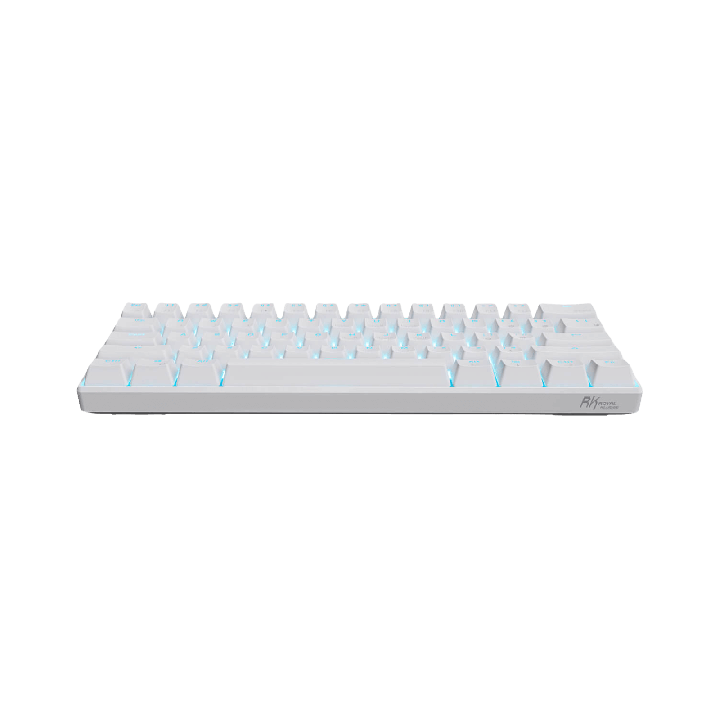 Royal Kludge RK61 – Clavier mécanique sans fil 60 % (rétroéclairage monochrome)
