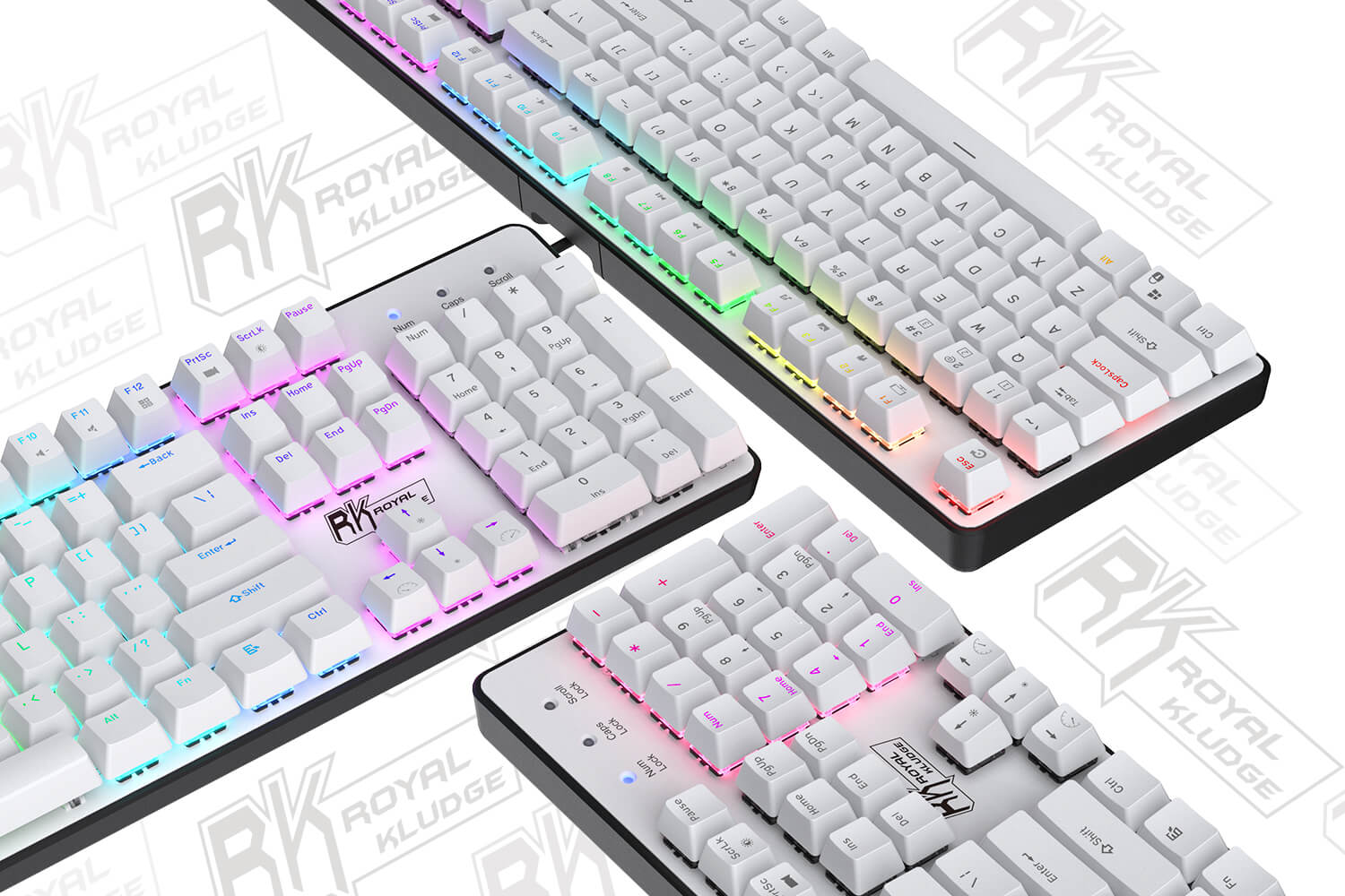 Clavier mécanique LED personnalisable