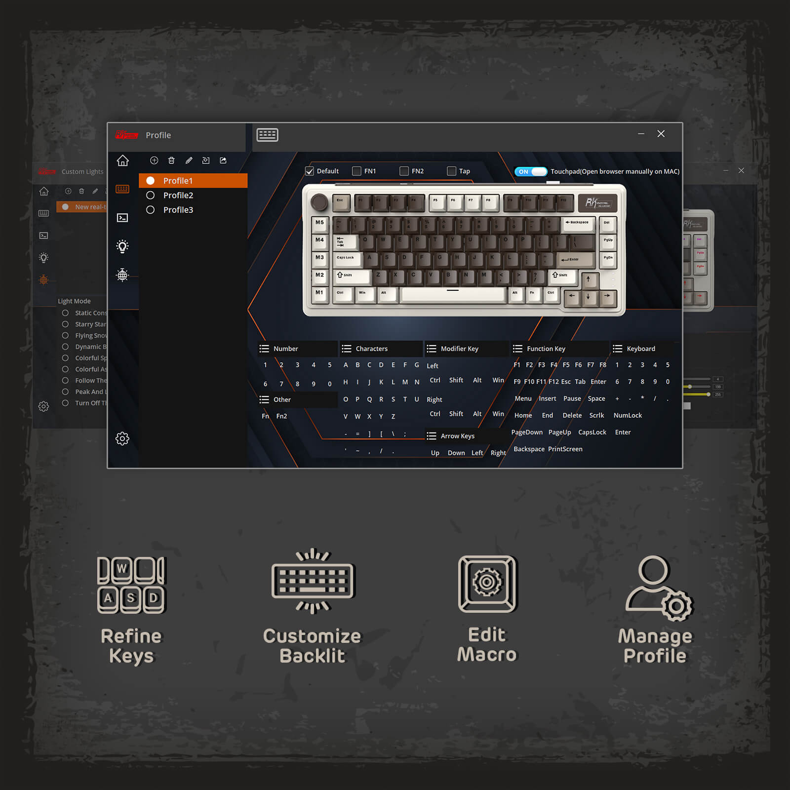 Plaque tactile et logiciel Pro