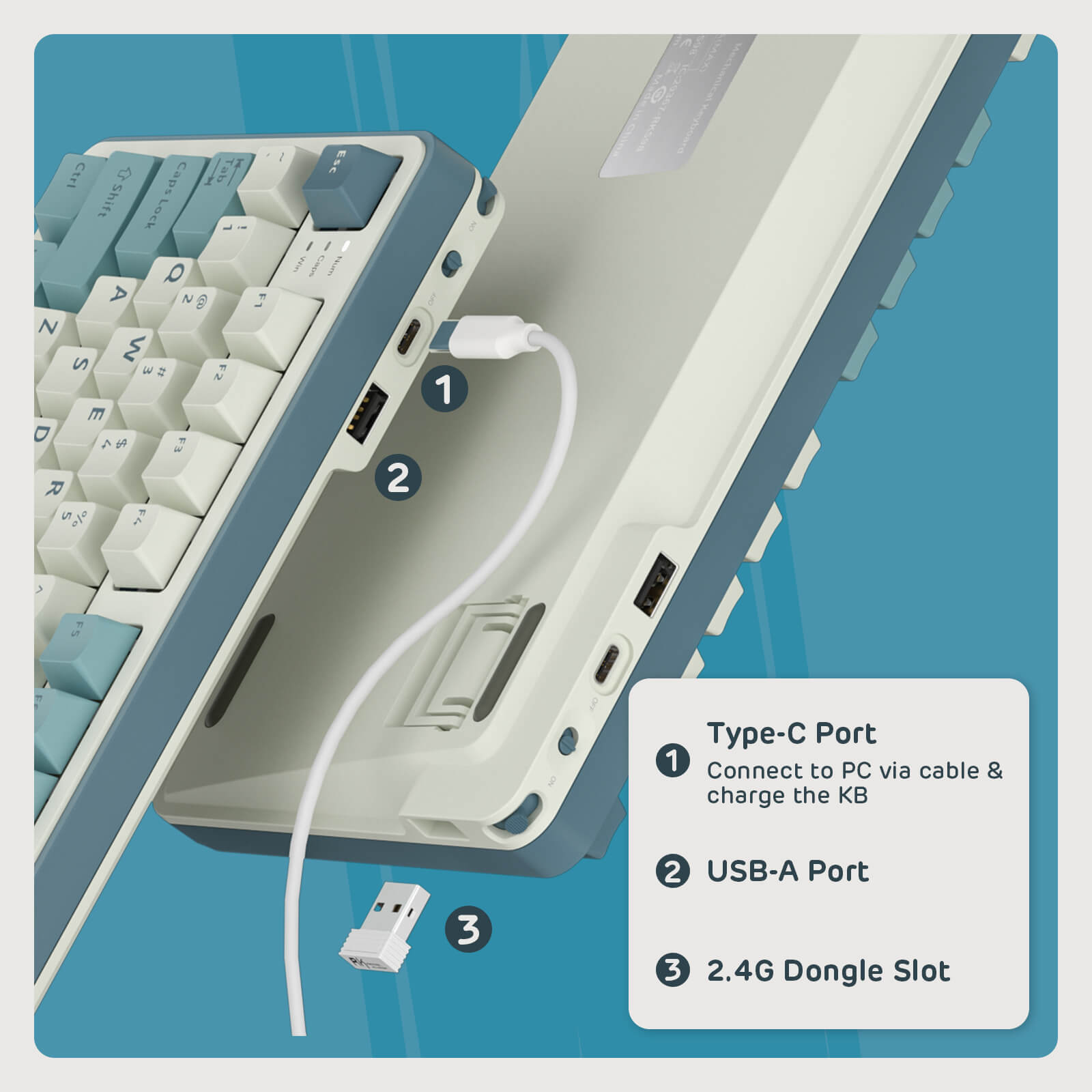 Hub USB et ports Type-C