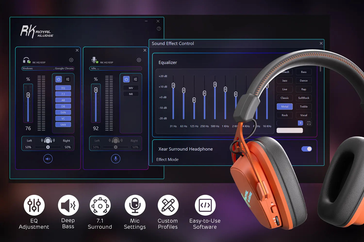 Logiciel audio avancé