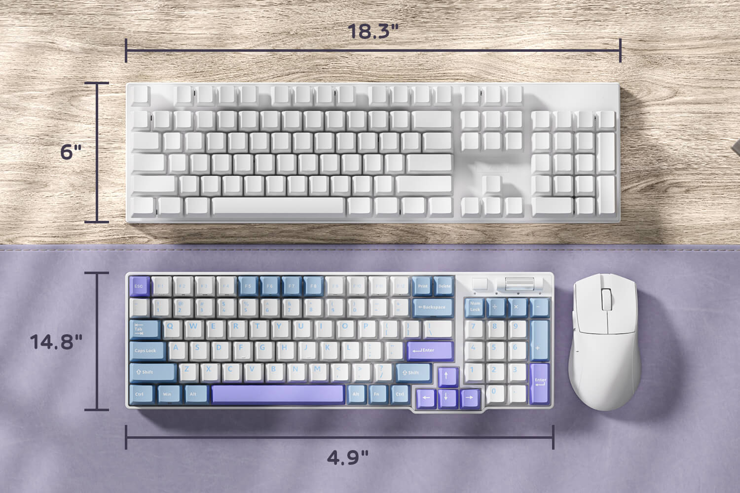 96 touches, un full size repensé