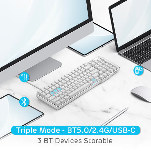 Clavier tri-mode