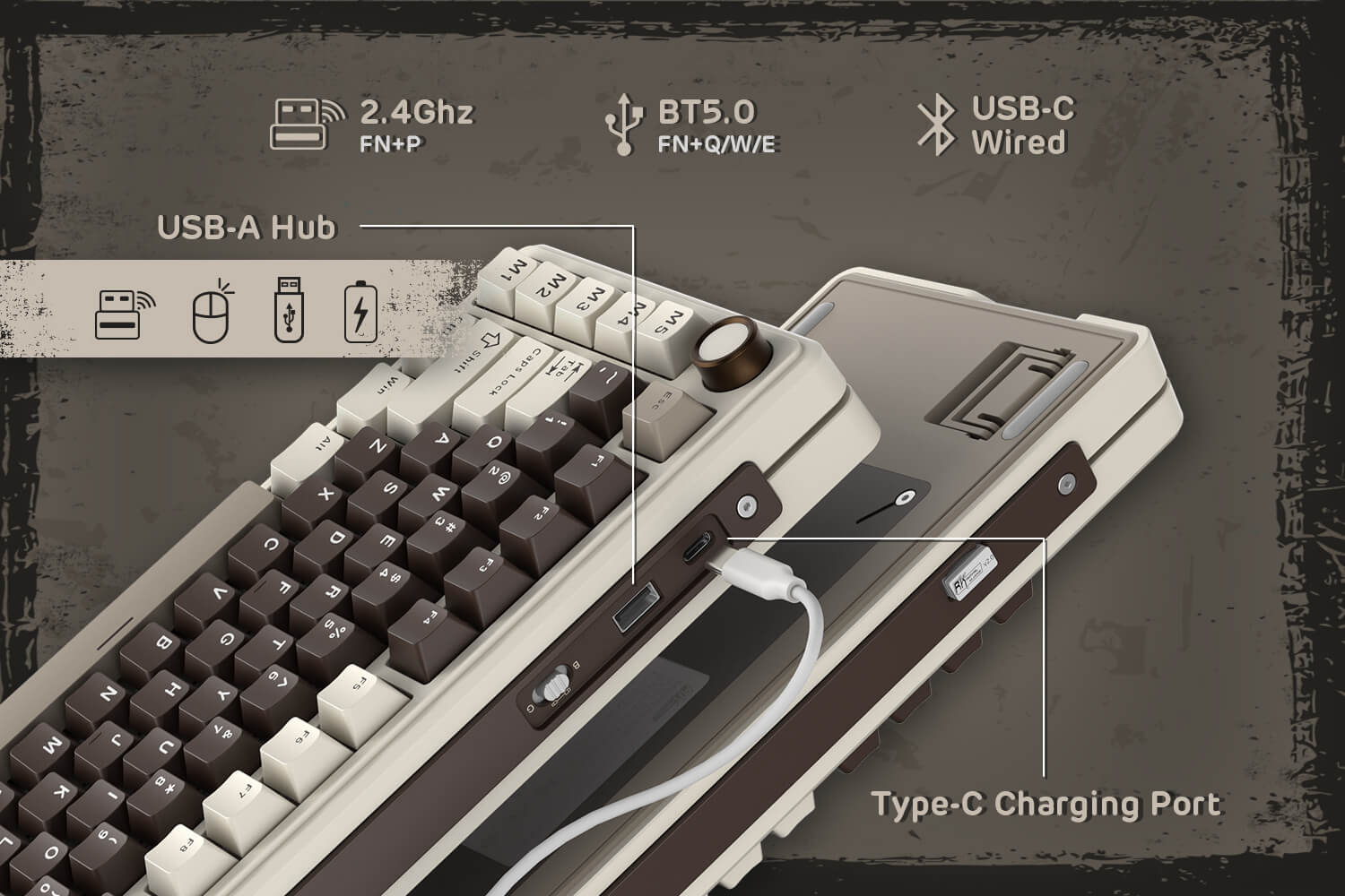 Connectivité tri-mode sans friction