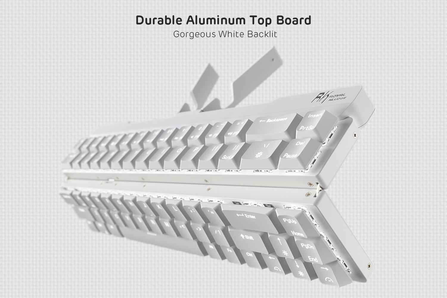 Corps en aluminium renforcé mais fin