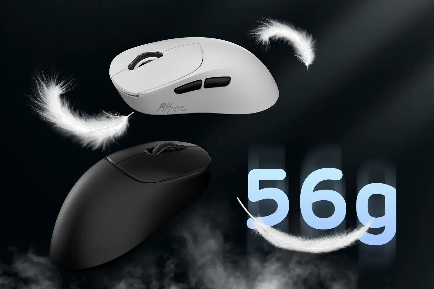 Ultra-légère (56 g) et forme ergonomique