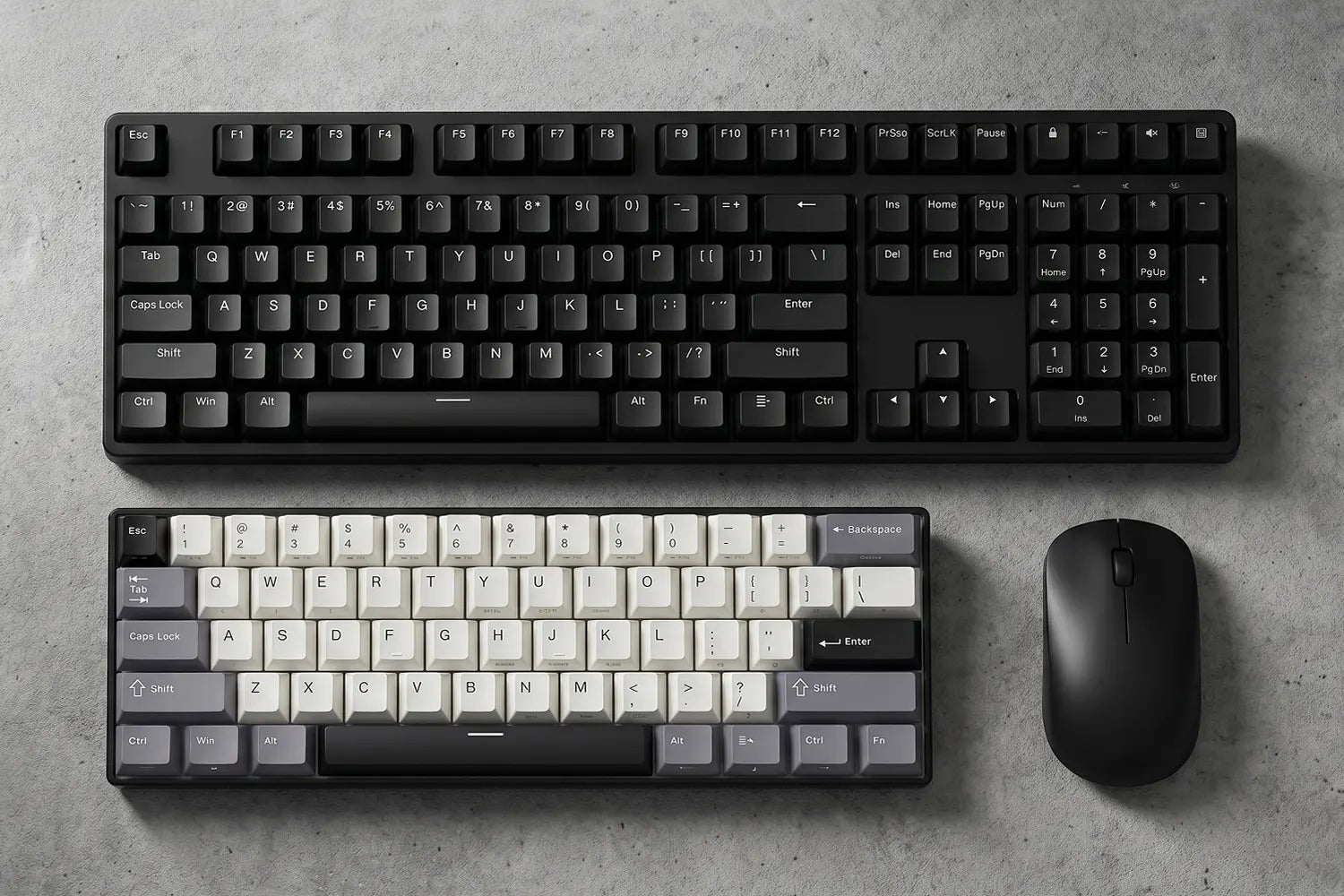 Un clavier mécanique sans fil 60 % qui fonctionne tout simplement